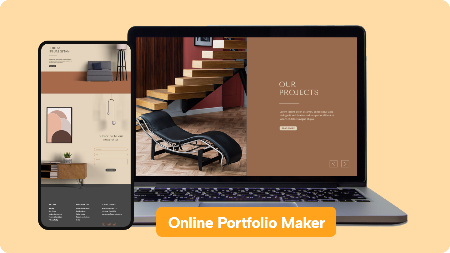 виробник онлайн-портфоліо