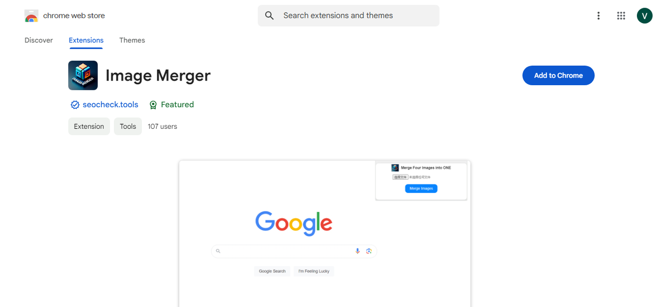เพิ่มภาพไปยังภาพออนไลน์ด้วยส่วนขยายโครเมียม