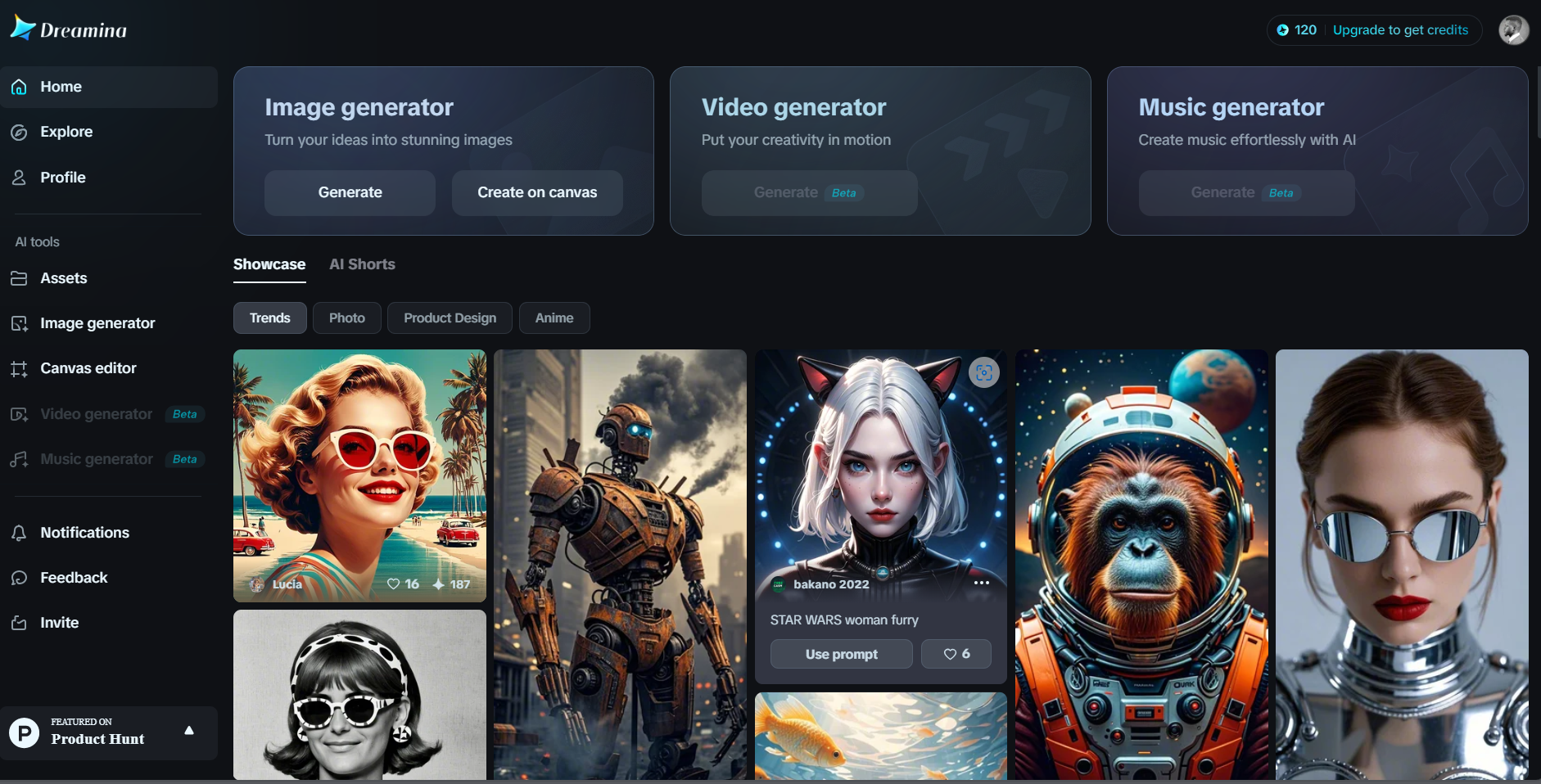 Dreamina's free signature creator handwritten homepage