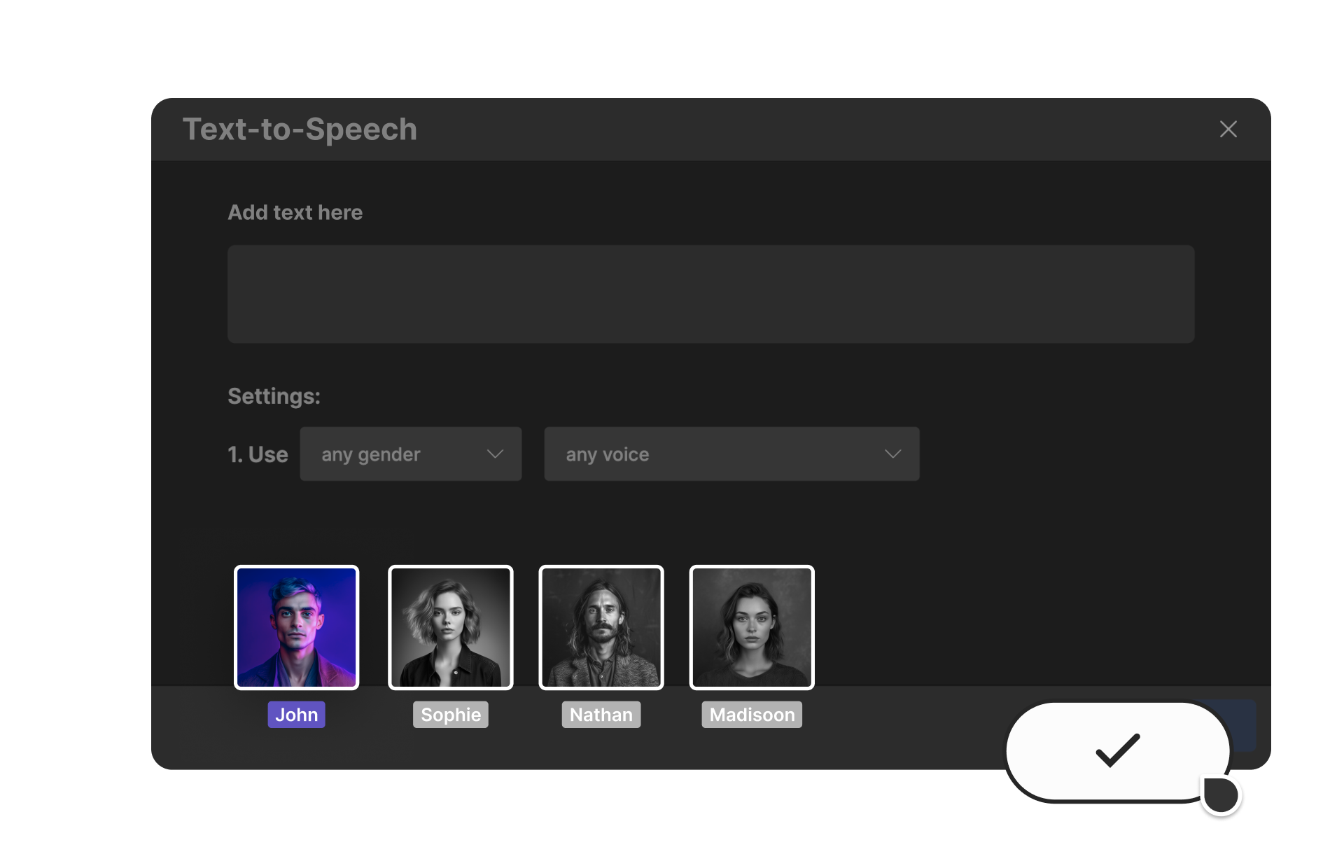 Using Invideo AI for generating text to AI speech video