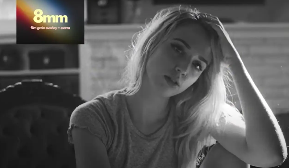 8mm coarse grain – Strong vintage grain effect