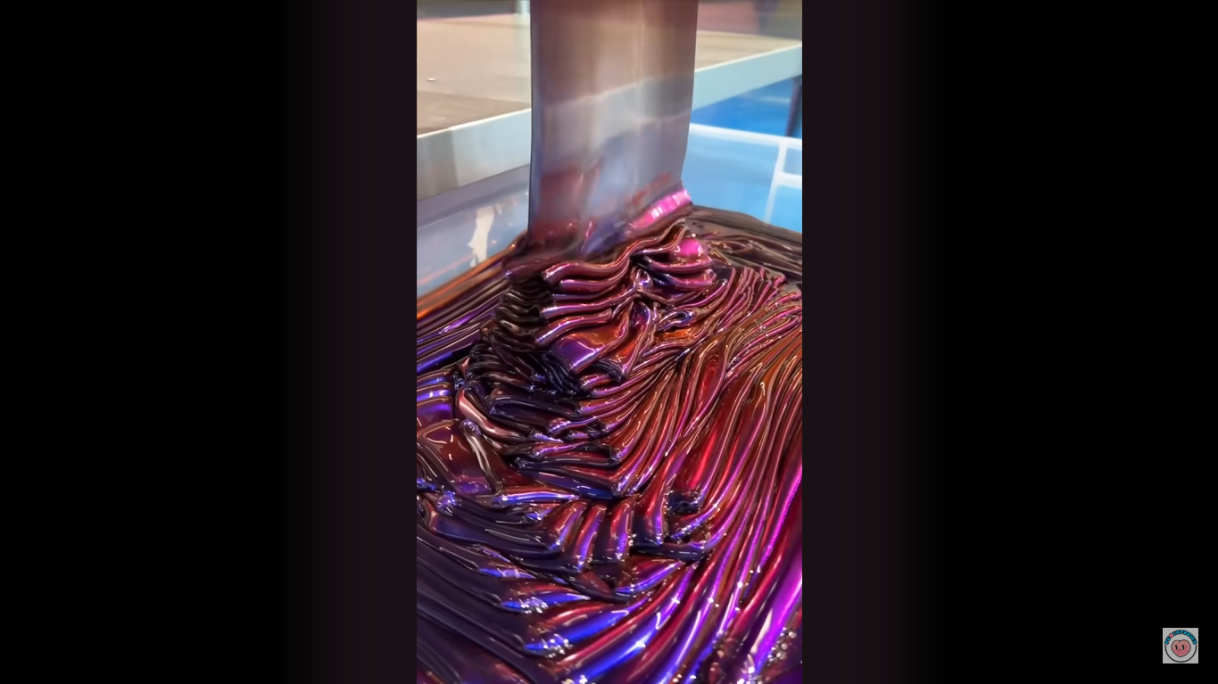 Celana pendek ASMR slime pigmen Dope yang terkenal