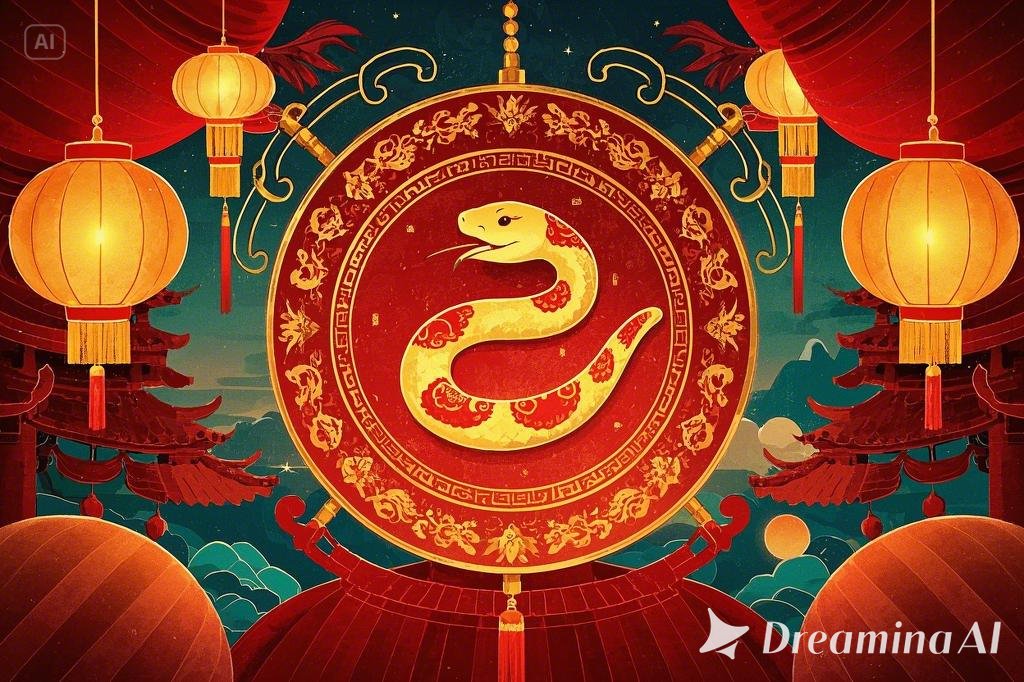 Afiș de Anul Nou Lunar