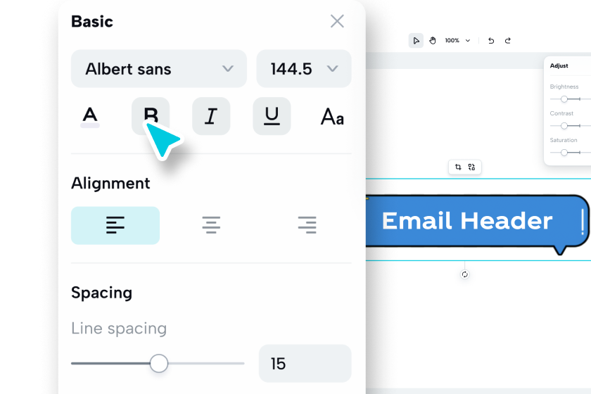 Passen Sie Ihr Design an
