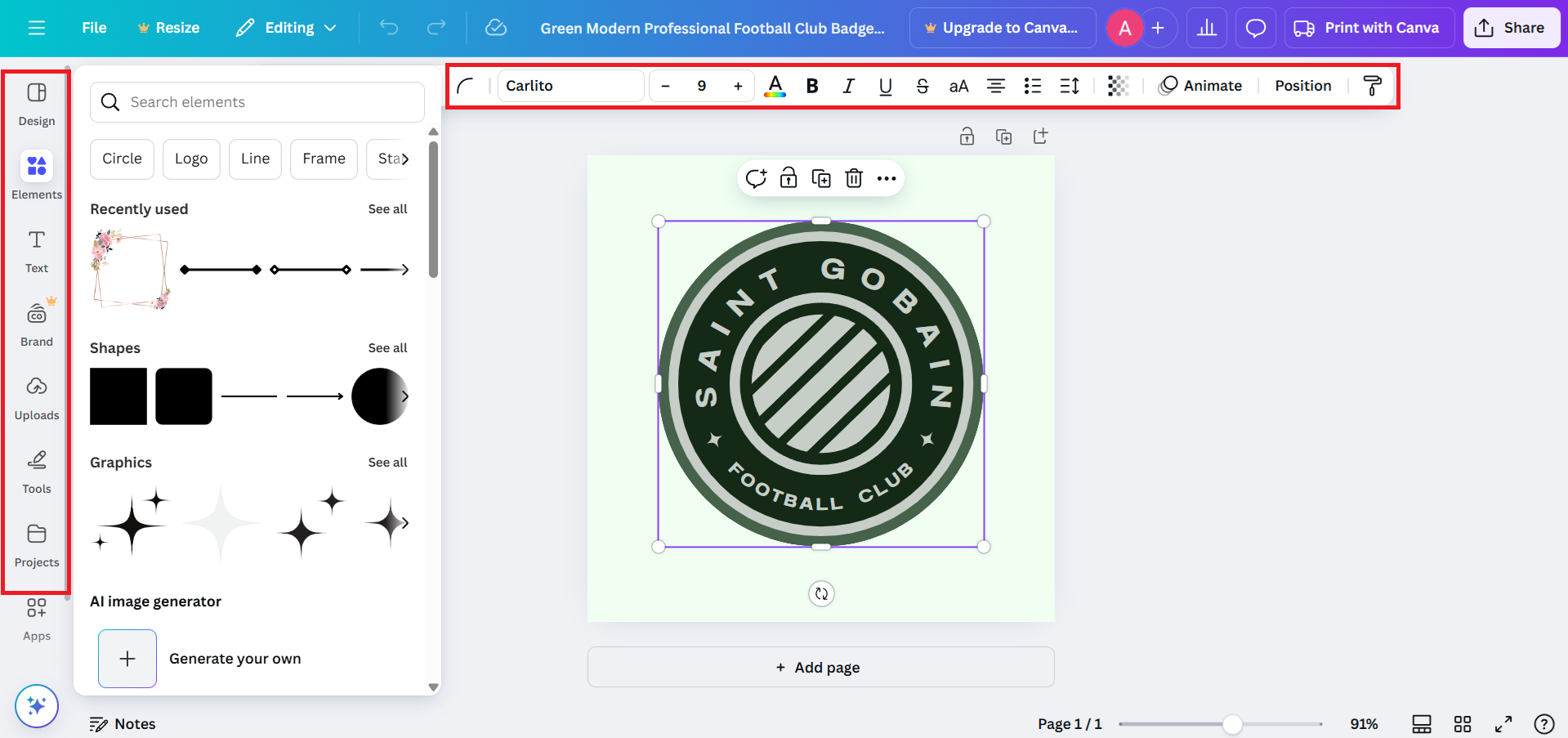 Multiple customization options availble