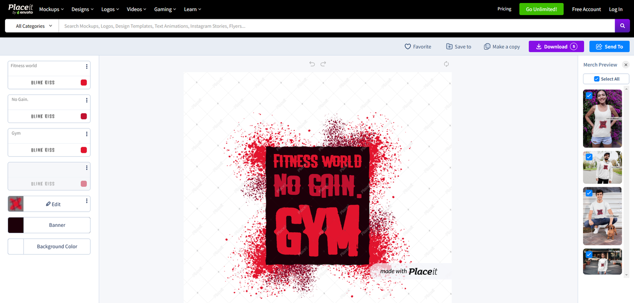 Darmowy kreator logo YouTube