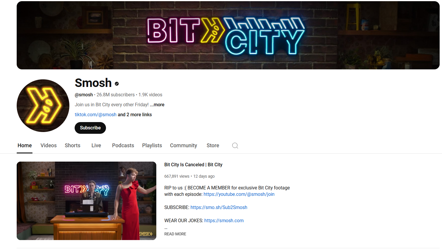 Smosh - hilarious and unpredictable short channel