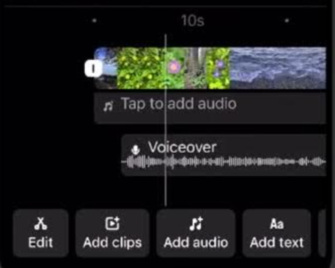 Showing how to make a perfect reel by adding captions
