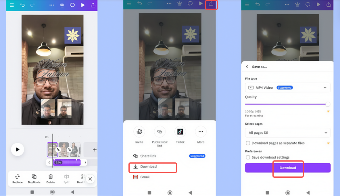 Töltse le és ossza meg a Tekercsét