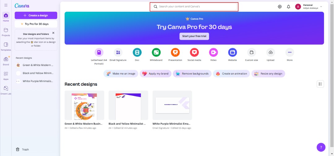 how do i create a letterhead