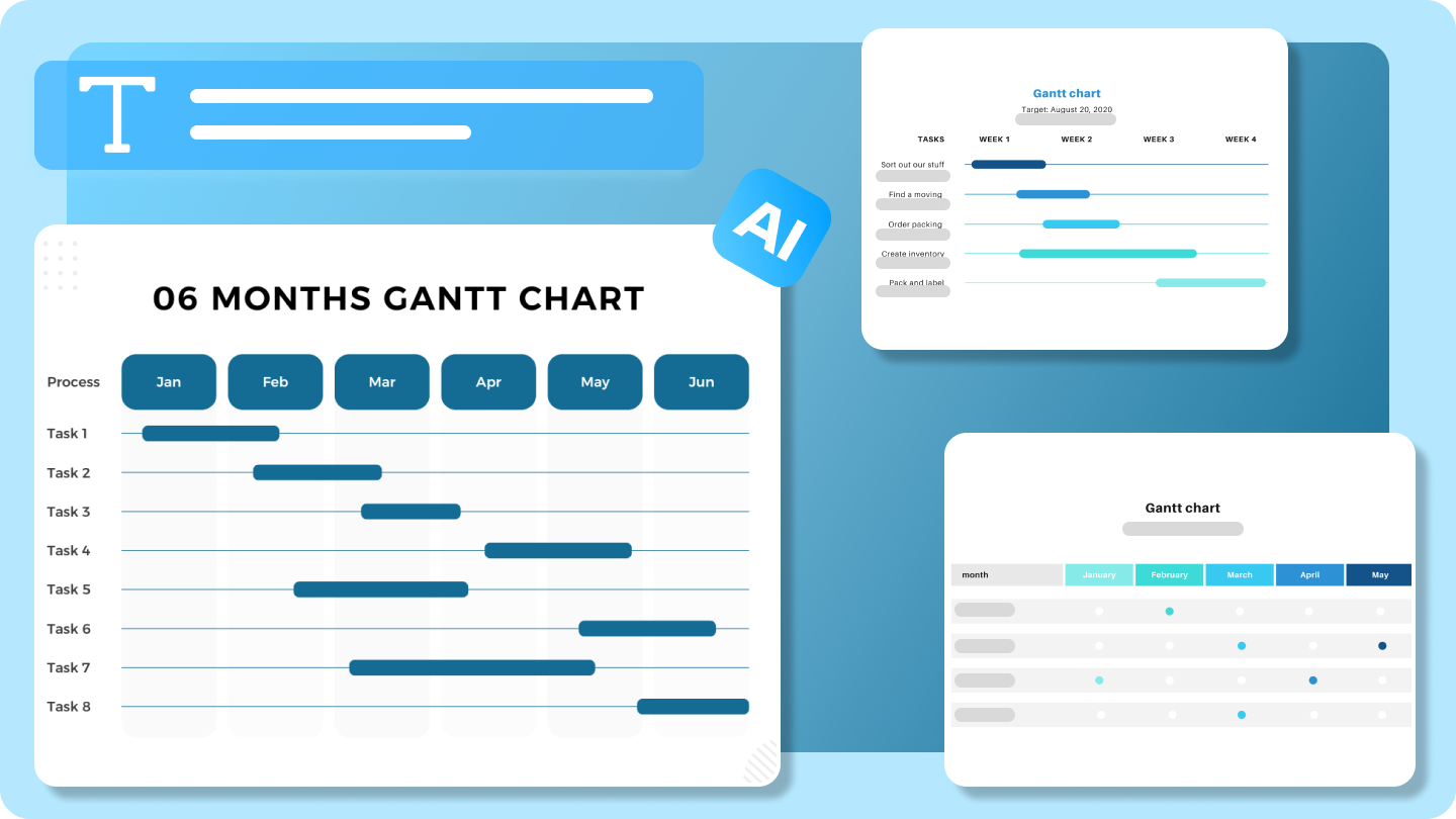 Gantt-Diagramm online kostenlos