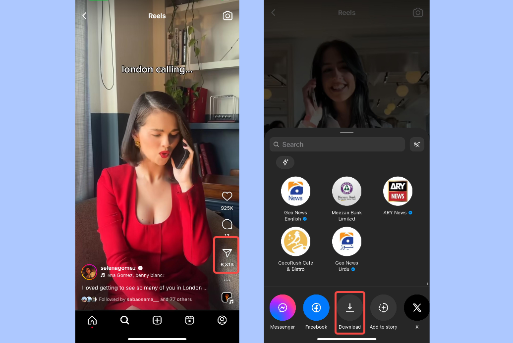 Download Instagram Reel