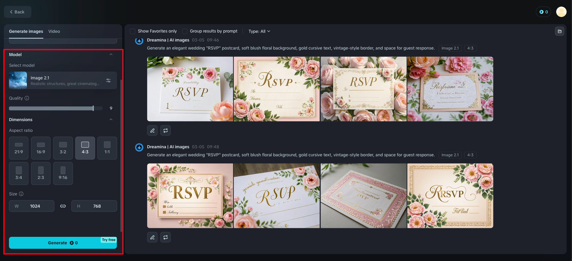 Thiệp mời đám cưới kèm bưu thiếp RSVP