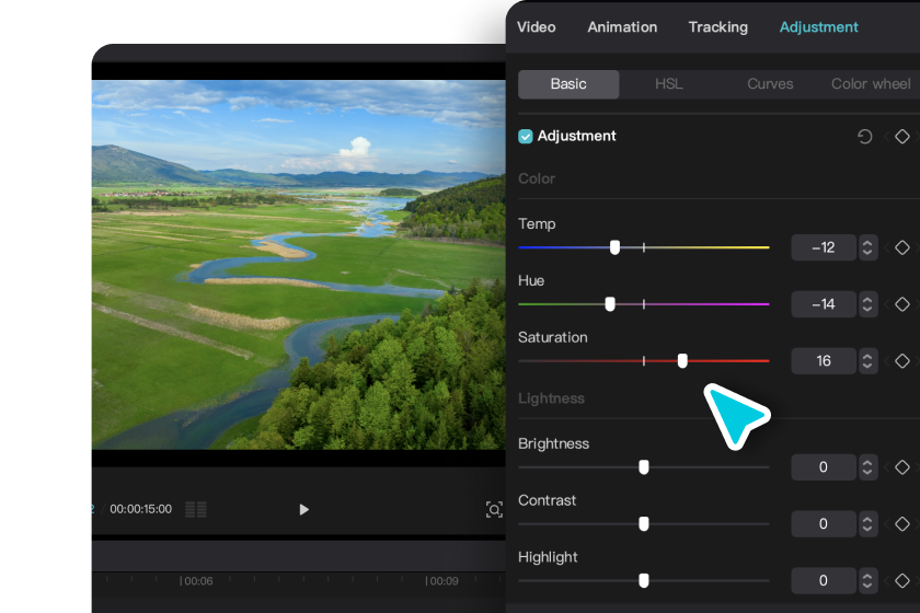 Step 2: Edit the drone footage