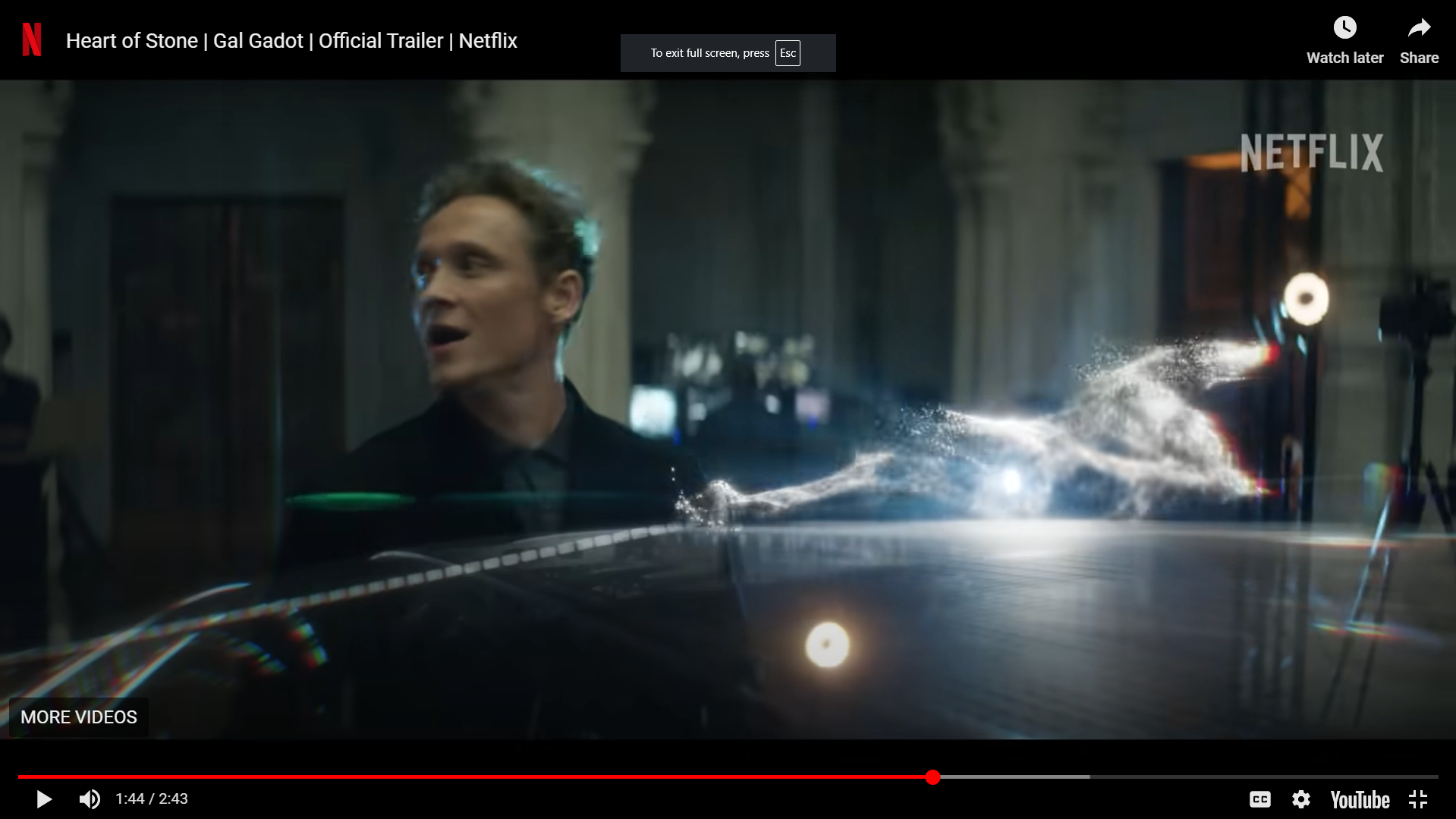 石頭之心Netflix預告片，充滿動作場面