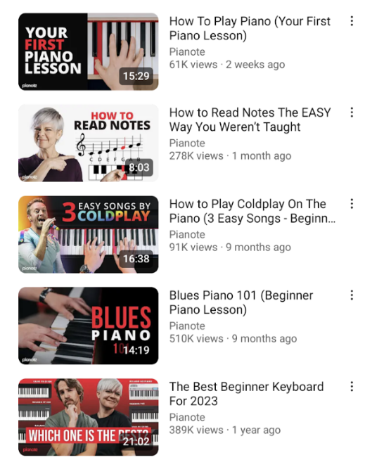 Bereksperimen dengan ide konten yang berbeda untuk meningkatkan keterlibatan YouTube