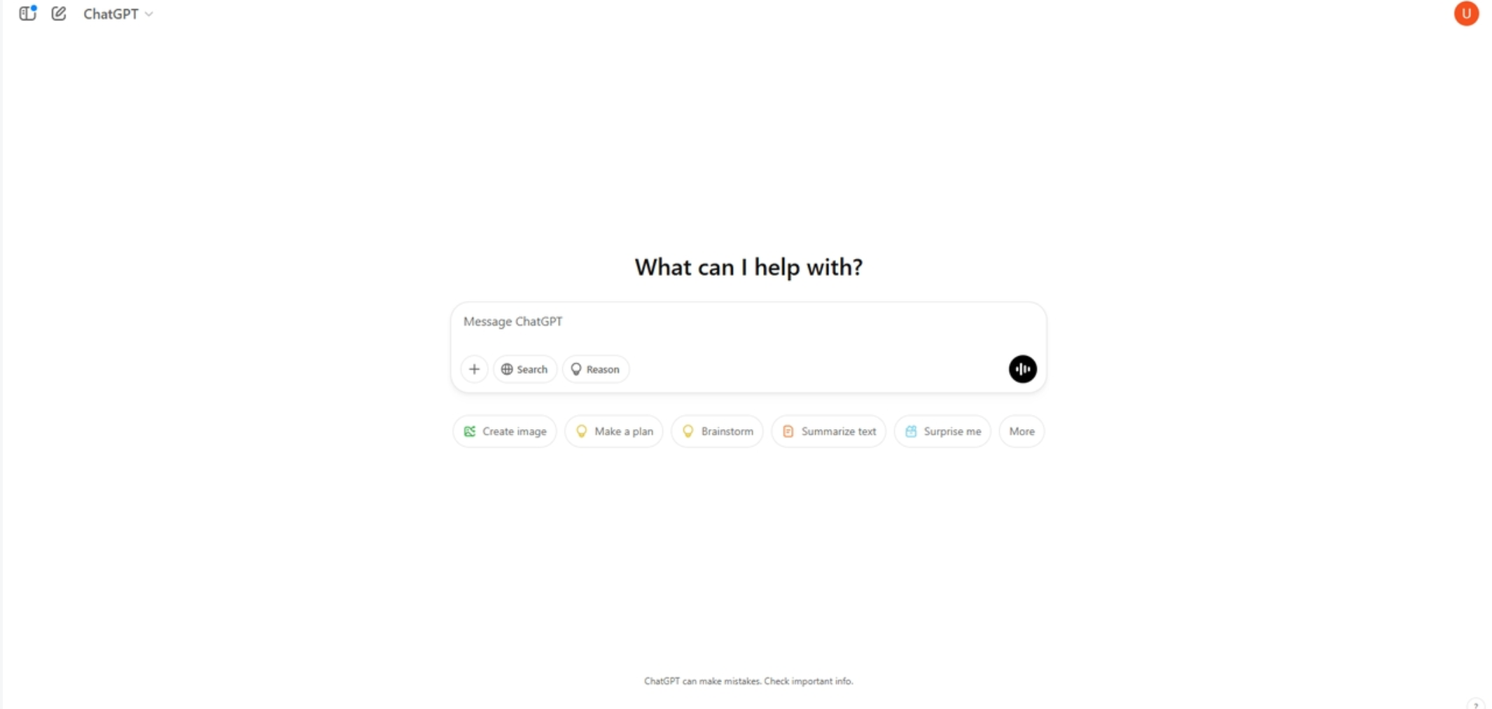 Интерфейс ChatGPT - широко используемого AI-чат-бота