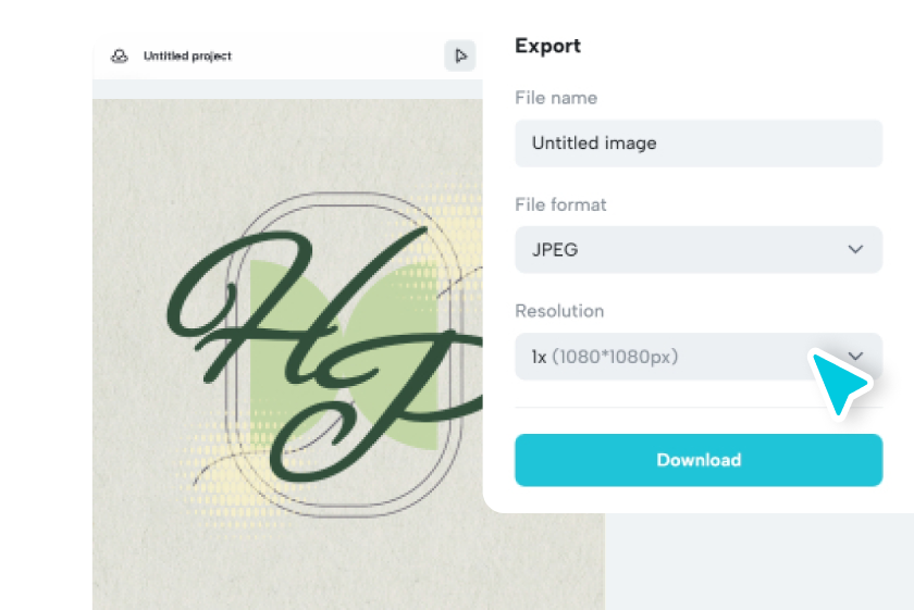 Hoàn thiện và tải xuống