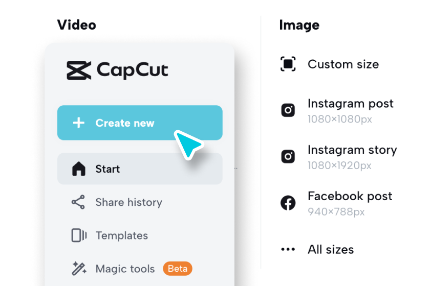 Inizia un nuovo design