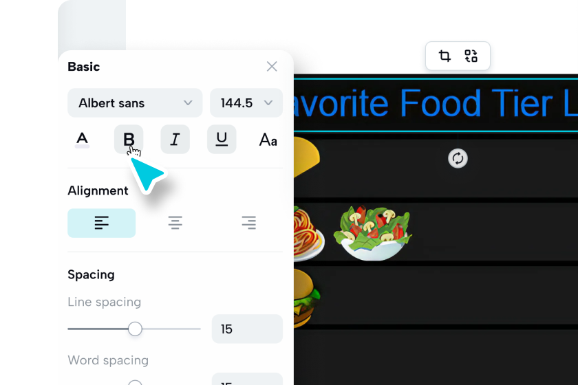 Personalizza e salva la tua lista di livelli 