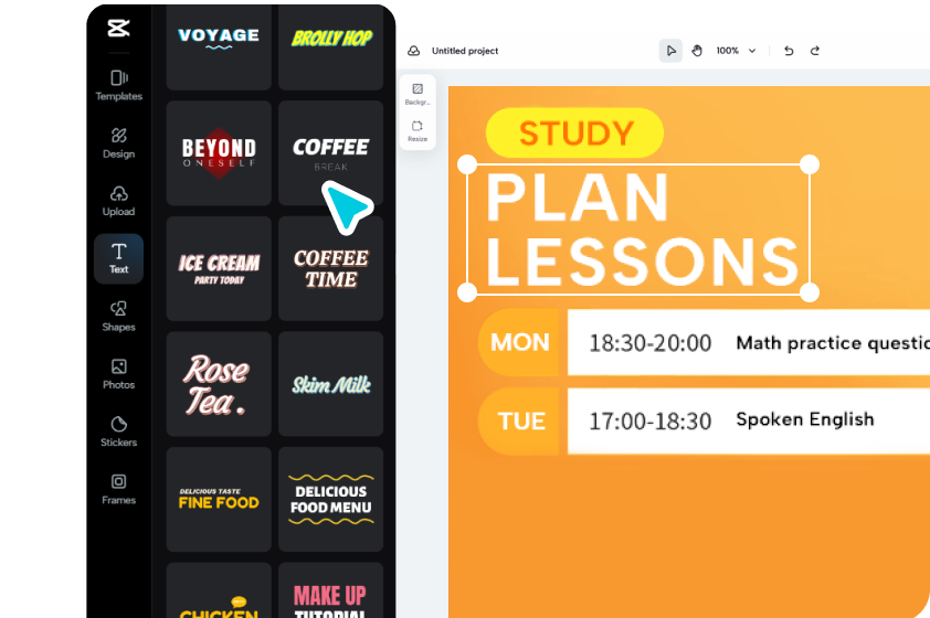 Customize the template