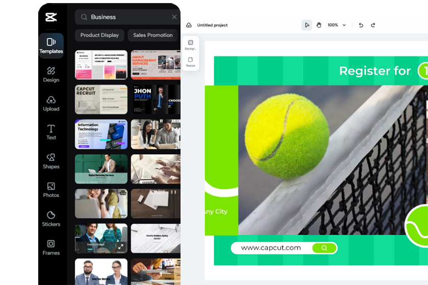 Carregue fotos e organize: