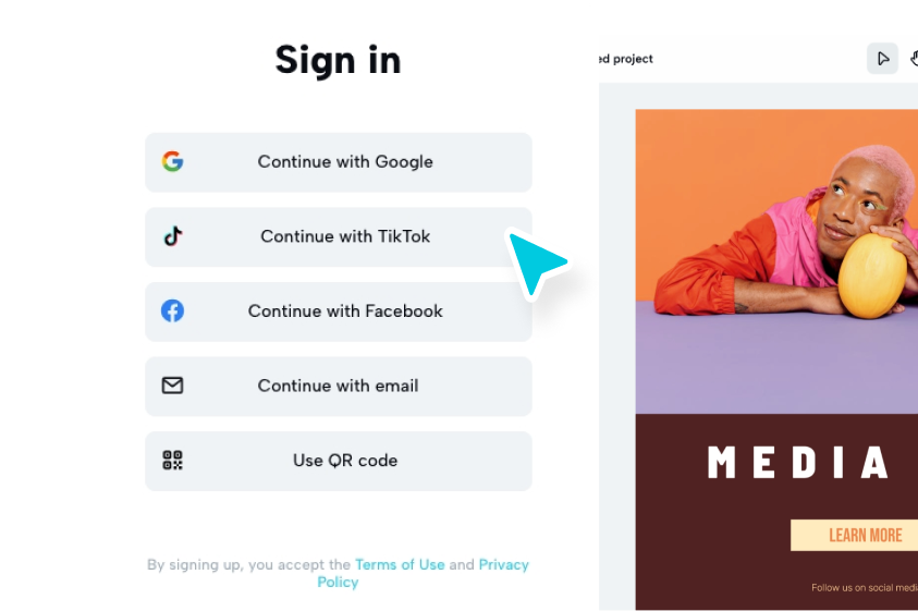 Inicia sesión o crea una cuenta