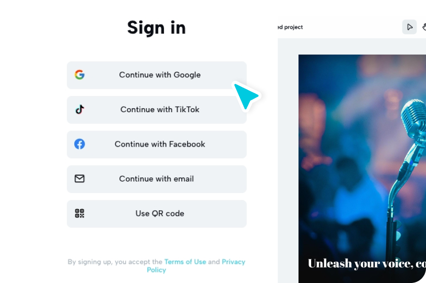Відкрийте CapCut і виберіть шаблон