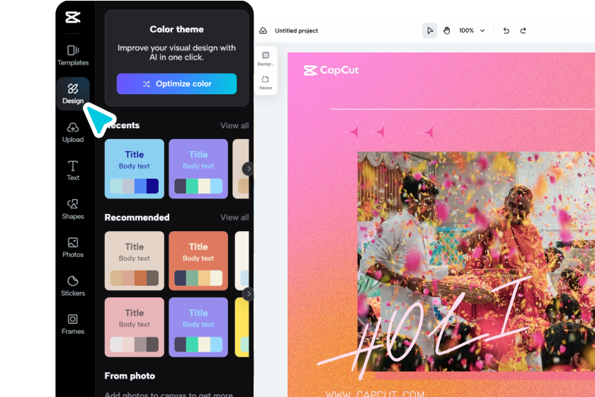 Personaliza el diseño y agrega detalles