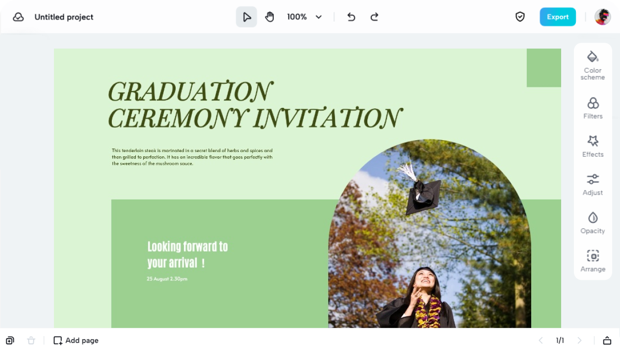 Graduation Invitation Online Maker: Printable for Free