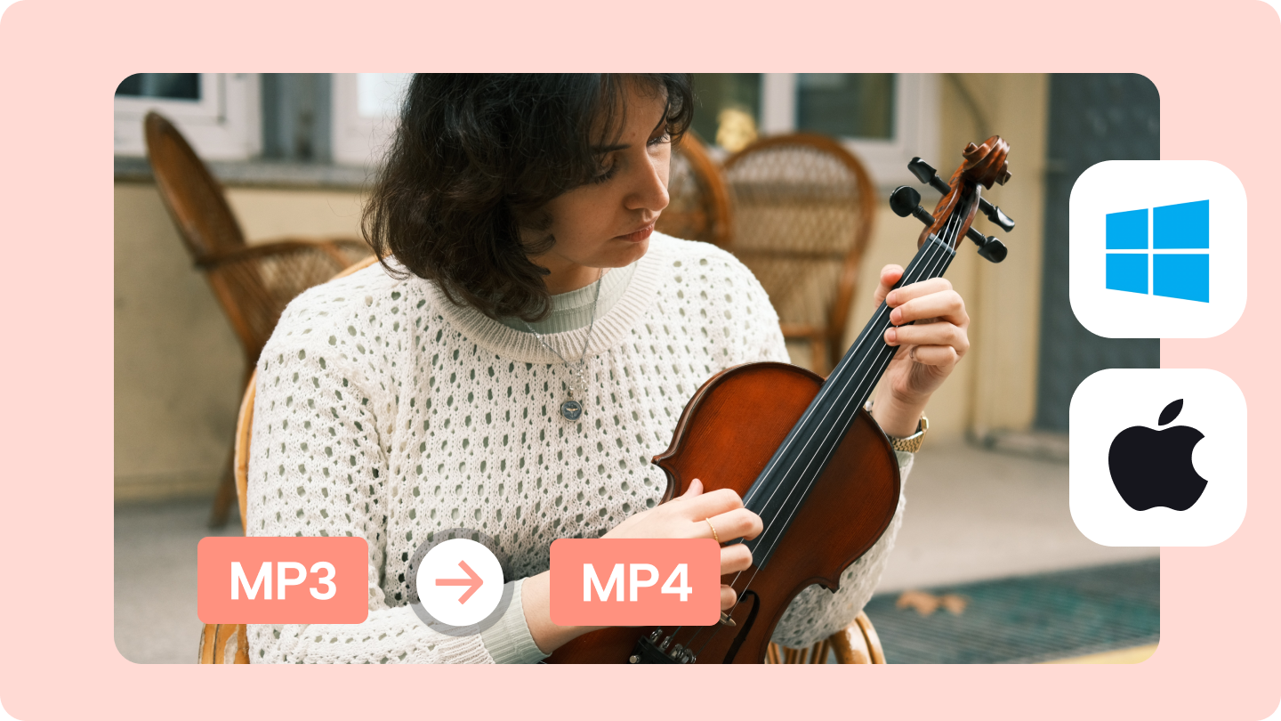 Ferramentas para converter MP3 para MP4 para Windows e Mac