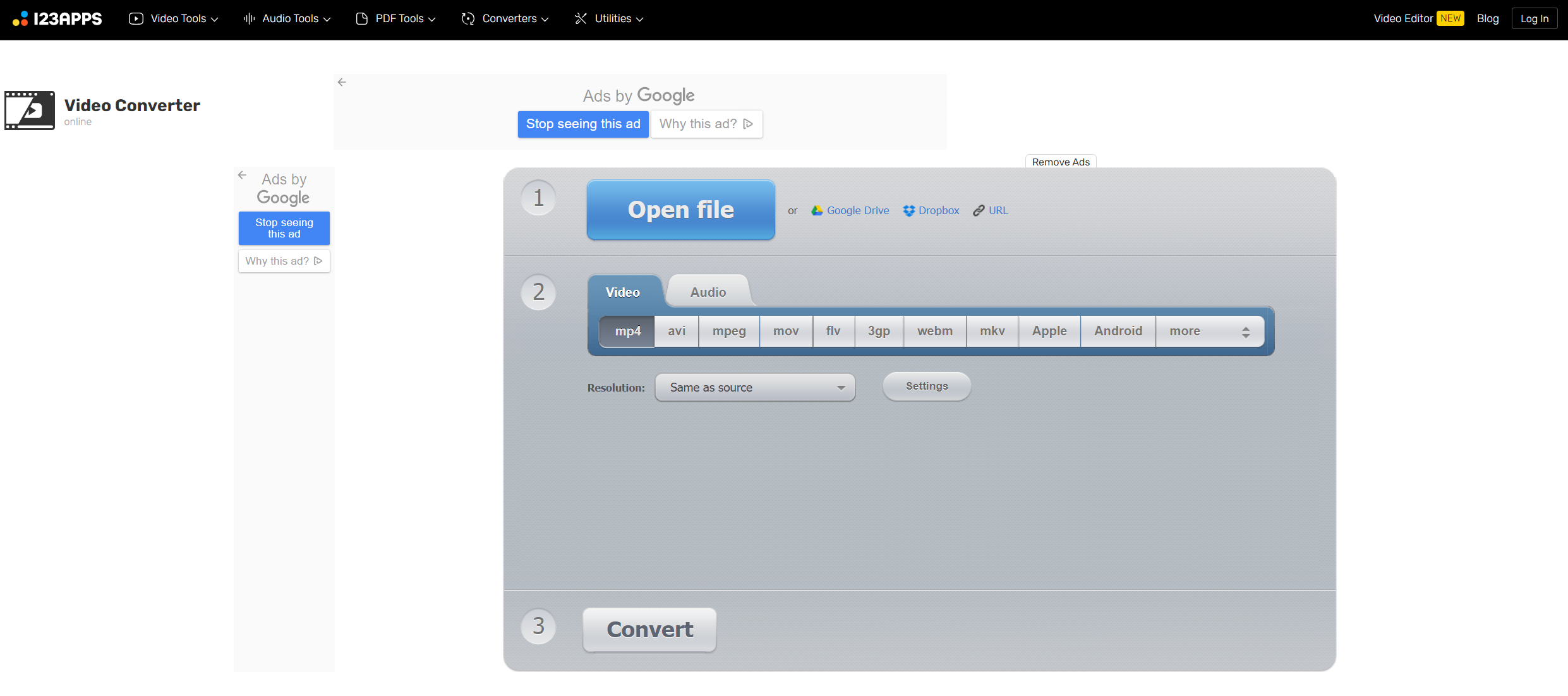 online video converter