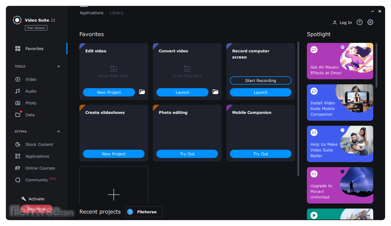 Automatic Video Editors - Movavi