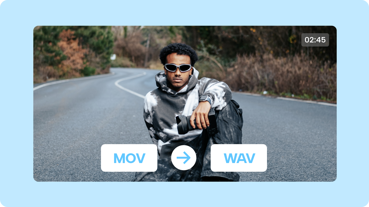 Alat Penukaran MOV ke WAV Satu Klik