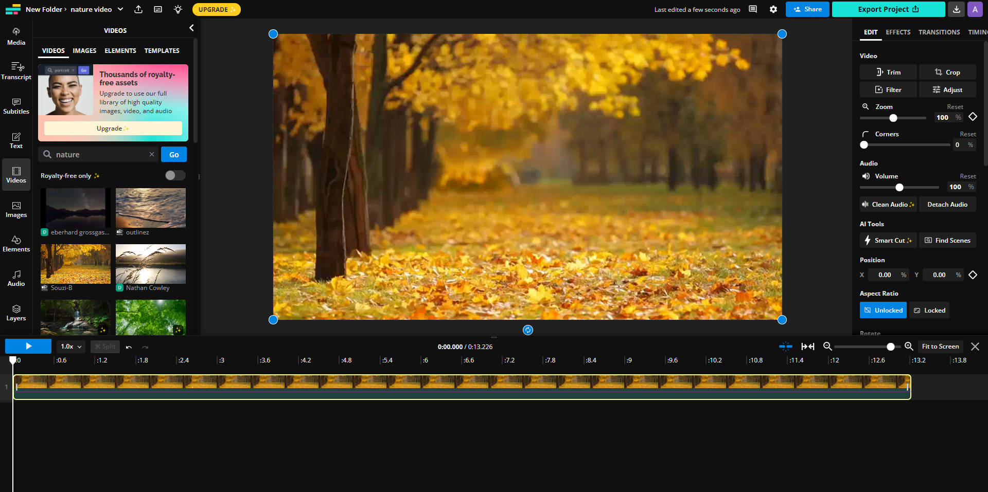 Automatic Video Editors - Kapwing