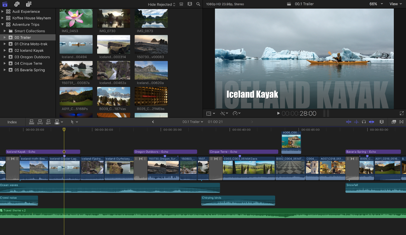 Video effects tool - FinalCut Pro