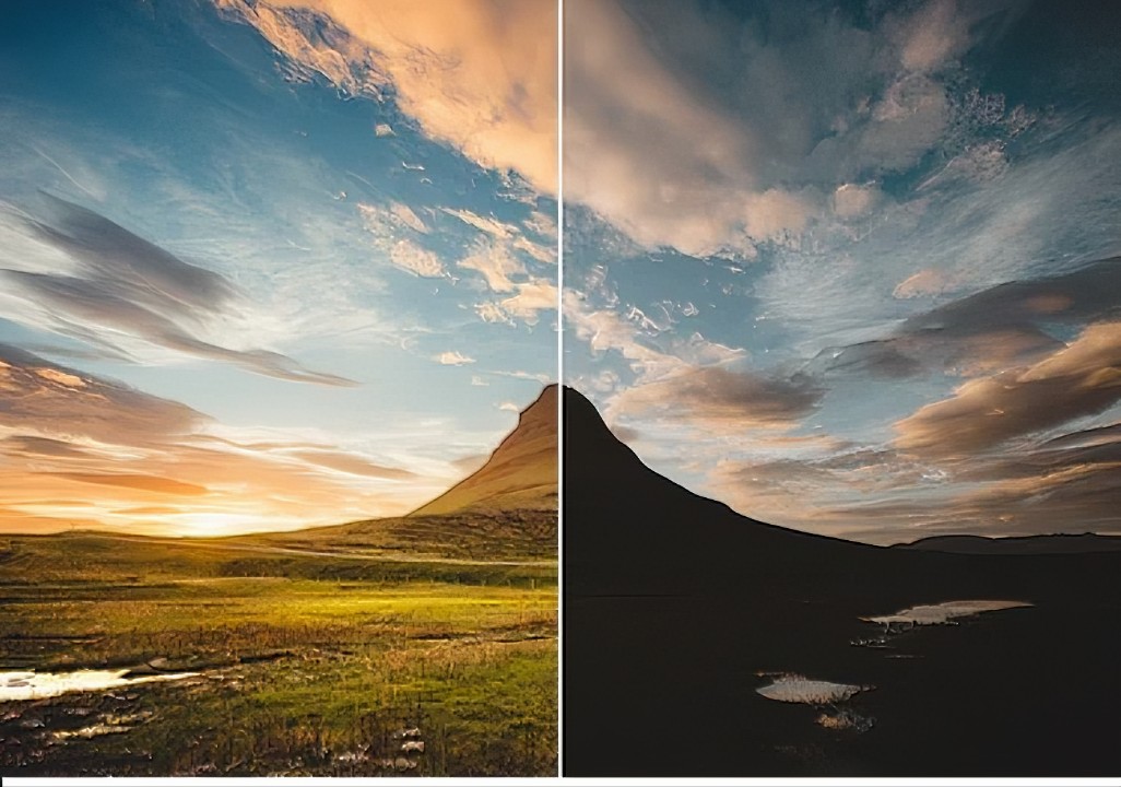 Color corrects it to perfection