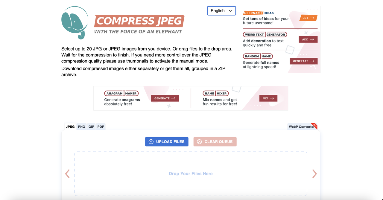 Top Online Photo Compressor - Compress JPEG