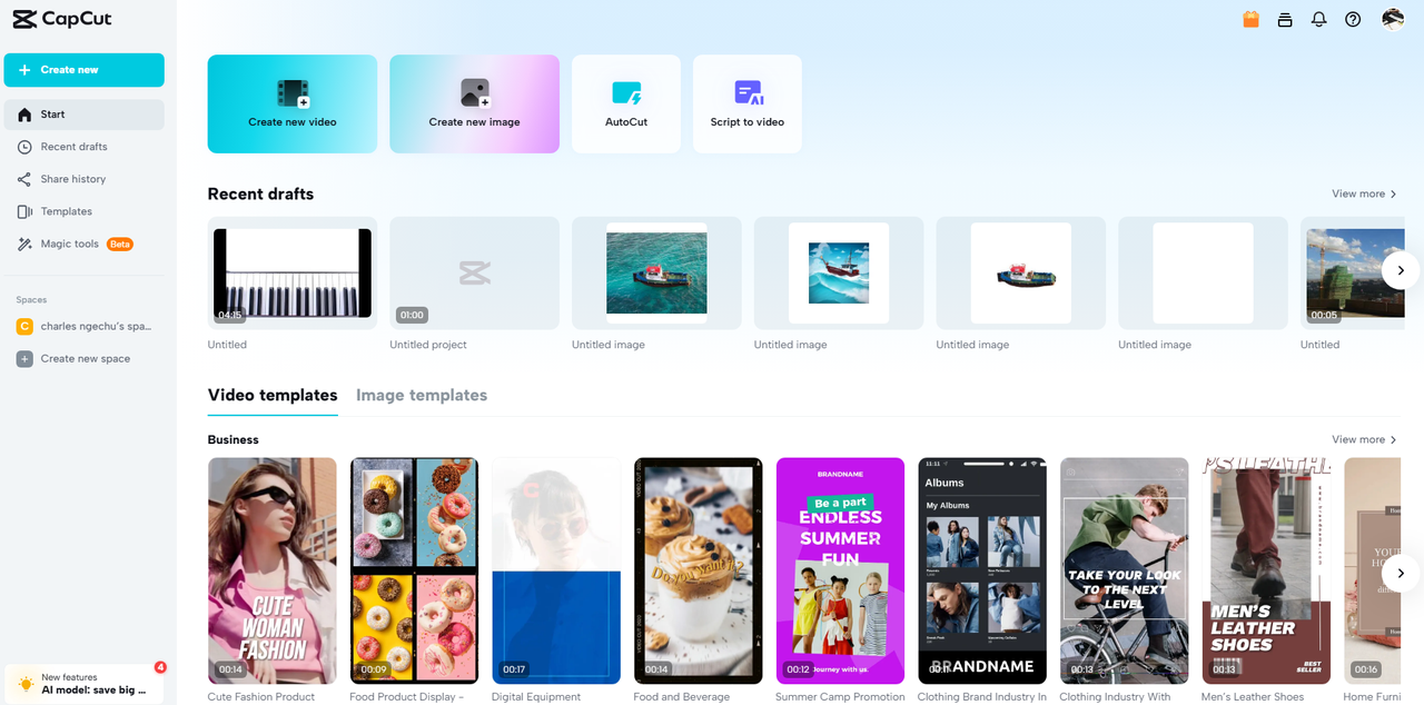 CapCut - MP3 editing software online