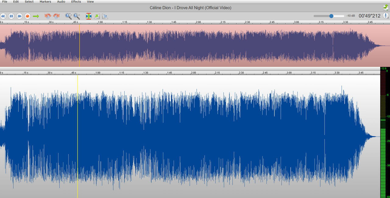 Edit MP3 with TwistedWave Step 2