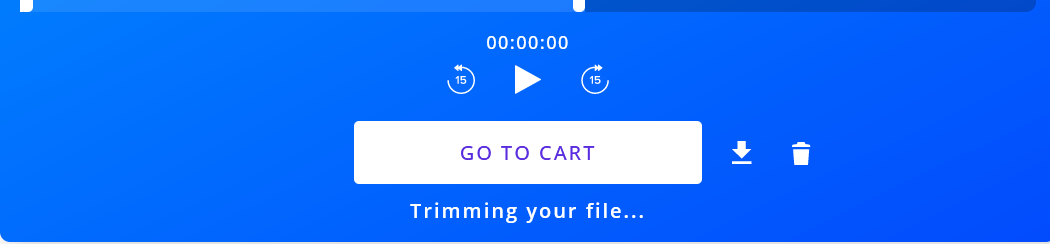 Edit MP3 with Rev audio trimmer Step 3