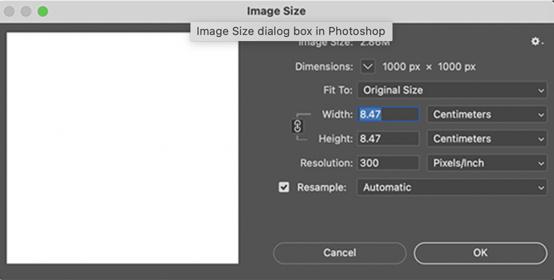 heck image resolution in Photoshop Photoshop