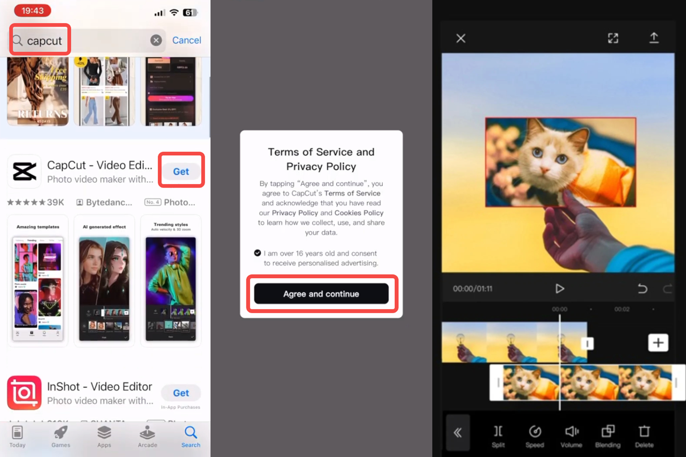 Get CapCut ios download