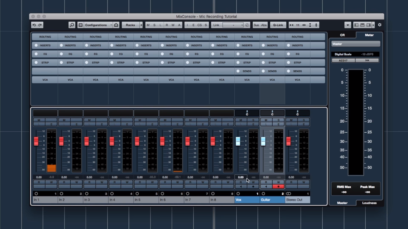 Audio Editing Programs - Cubase Step 2