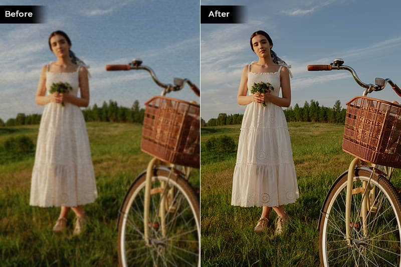 AI blur remover
