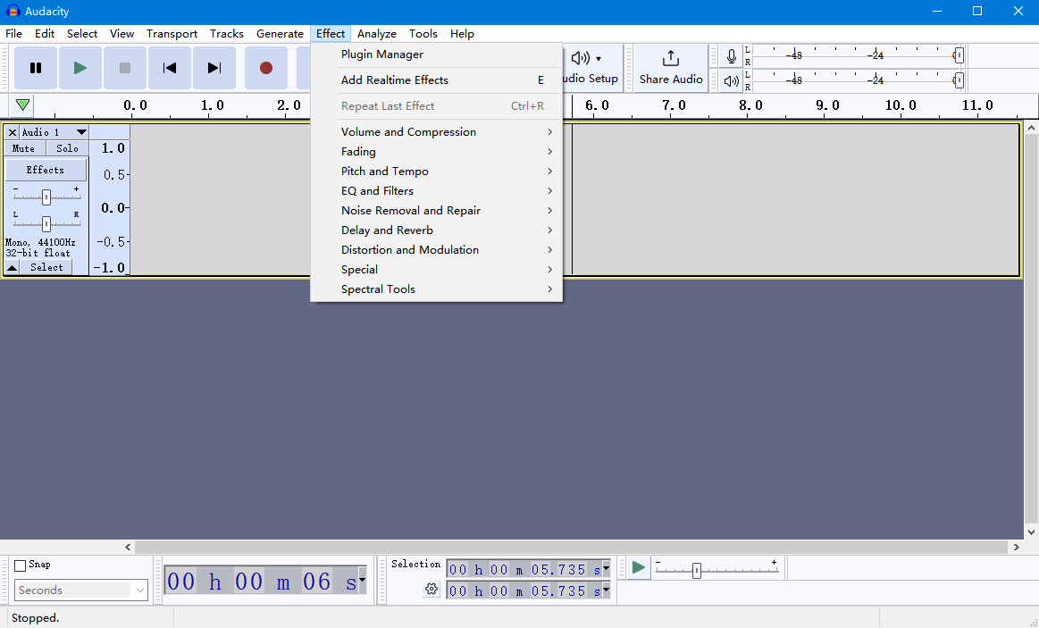 Audio Editing Programs - Audacity Step 2