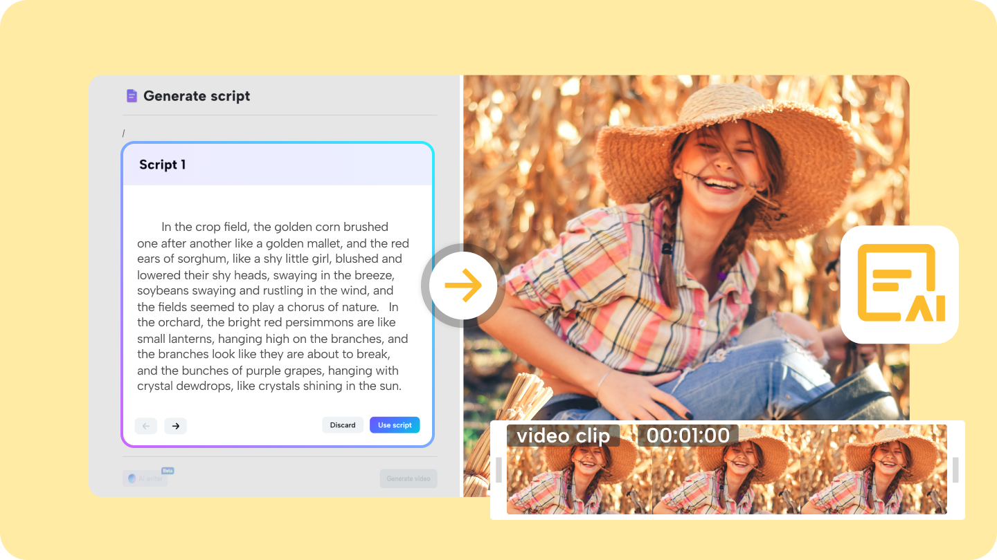 Come creare un video con testo in pochi clic