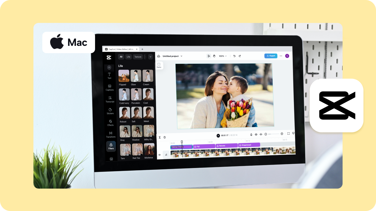 Mac içinCapCut : Yaratıcı Düzenleme için Kolay İndirme 