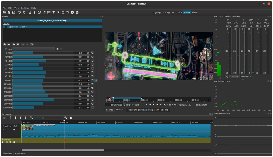 Unlock creativity with Shotcut: Your free music editing software