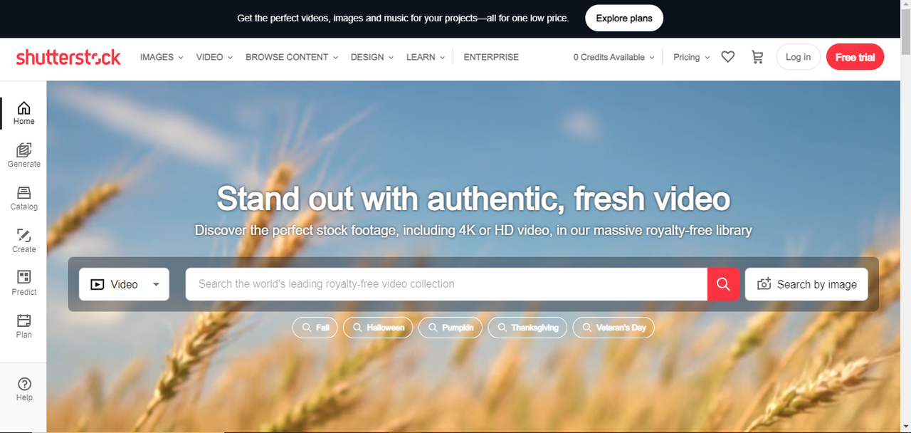 Shutterstock video free download